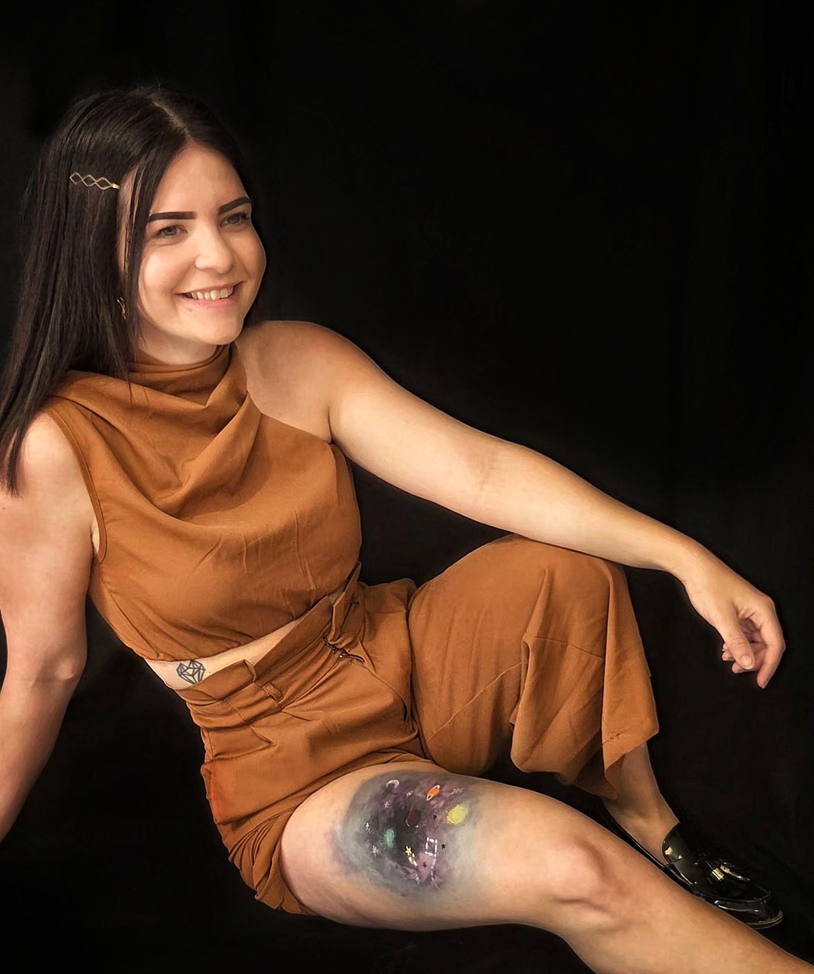 Bodypainting - galaxie