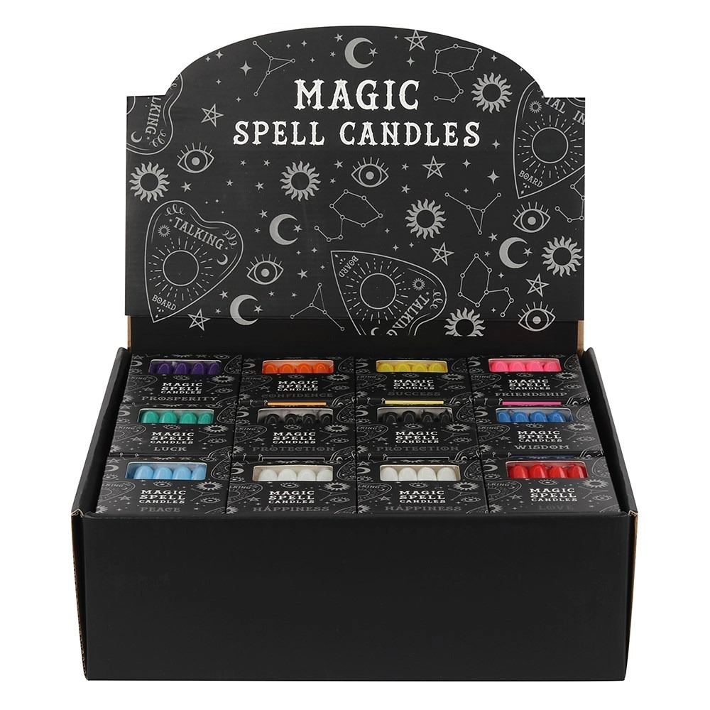 [3500] Magic Spell Candles (Blanc - Bonheur)