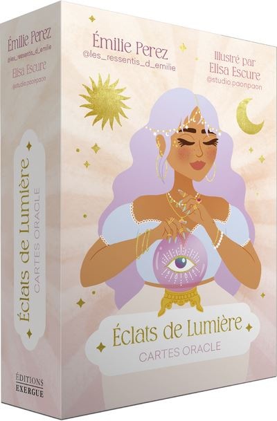 Eclats De Lumiere Cartes Oracle (livre + 44 Cartes)