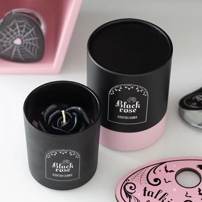 Bougie Rose Noire