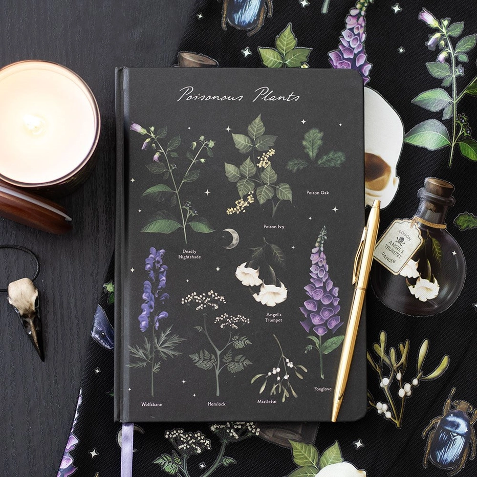 [101] Carnet A5 botanique gothique plantes vénéneuses