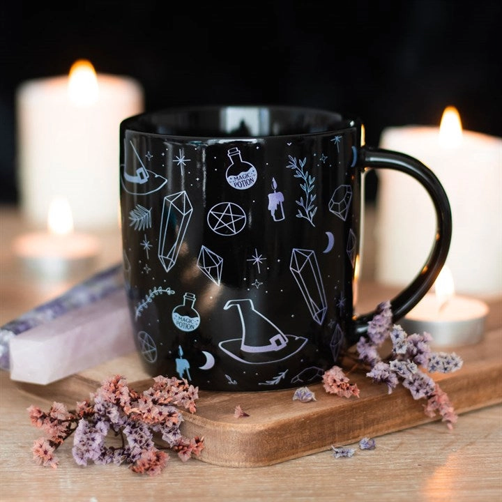 [3009] Tasse imprimée Sorcière Cristal