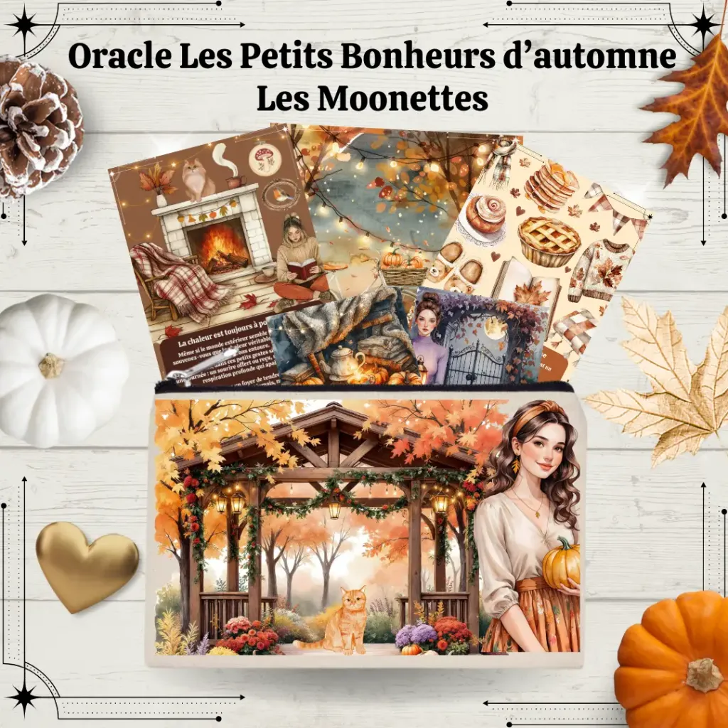 [105] 32 Cartes Oracle "Les Petits Bonheurs d'automne"